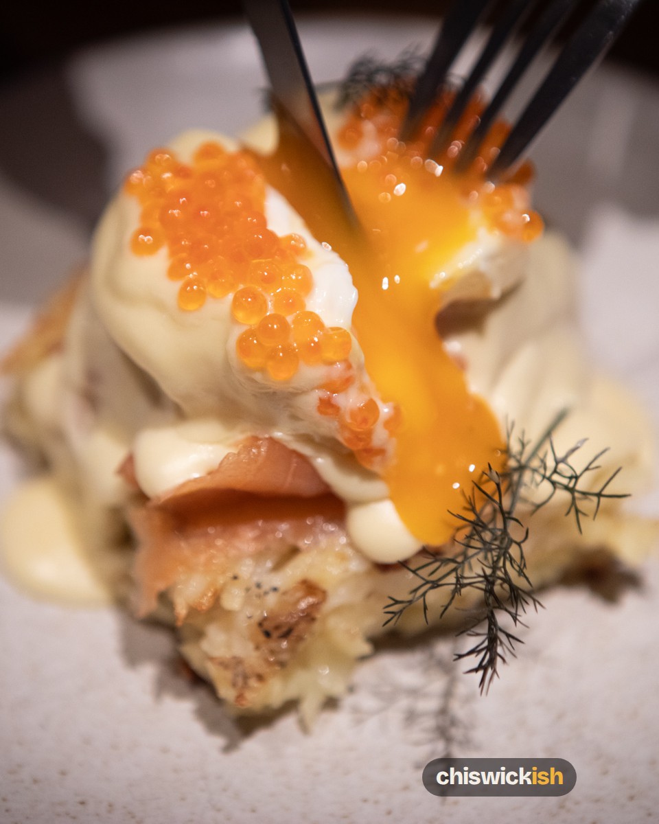 Smoked salmon royale - perfectly cooked