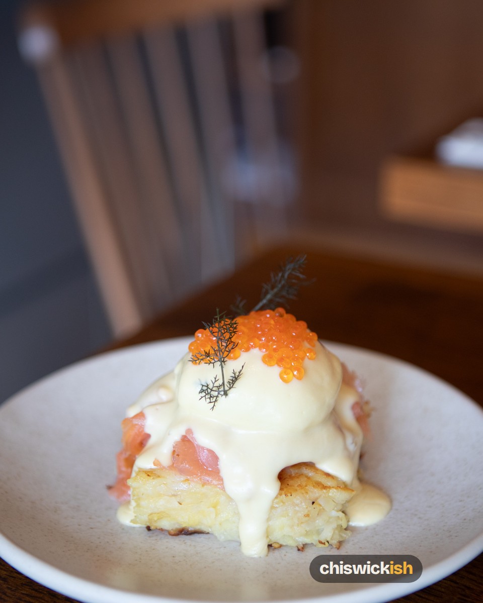 Smoked salmon royale, £15.50