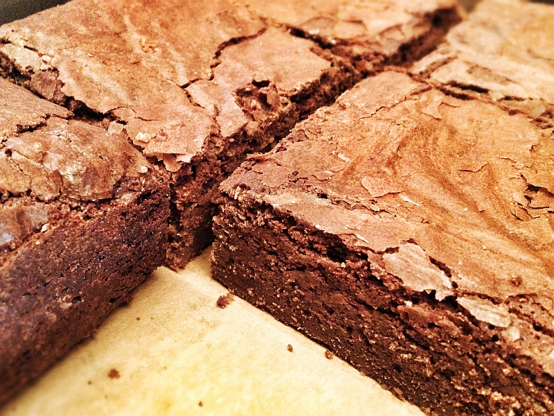 Brown Sugar Whiskey Brownie