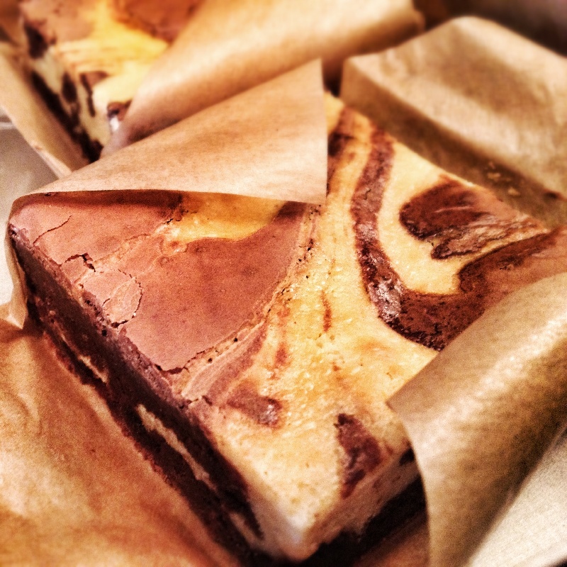 Chocolate Cherry Cheesecake Brownie