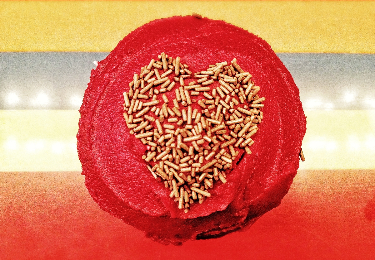 Heart Cupcake