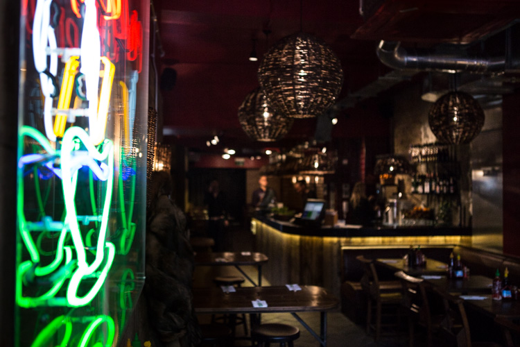 The noodle neon