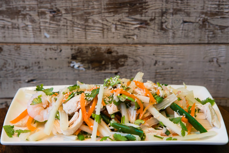 Goi ngo sen, the tangy lotus stem salad